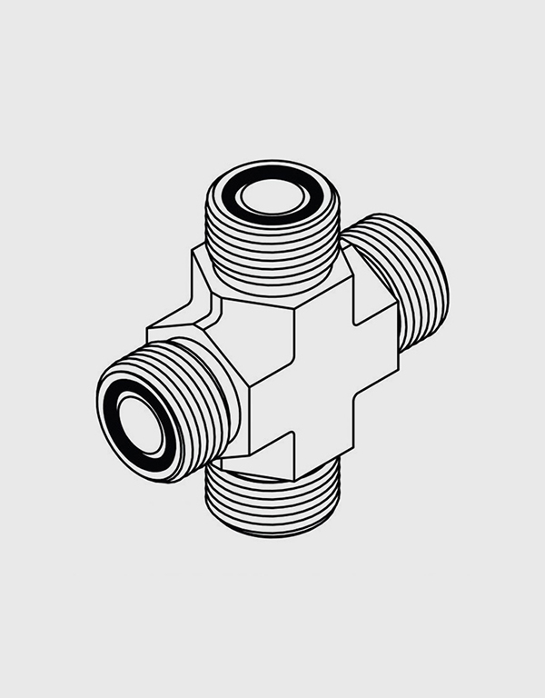 O-Ring Face Seal Adapters-ff2650